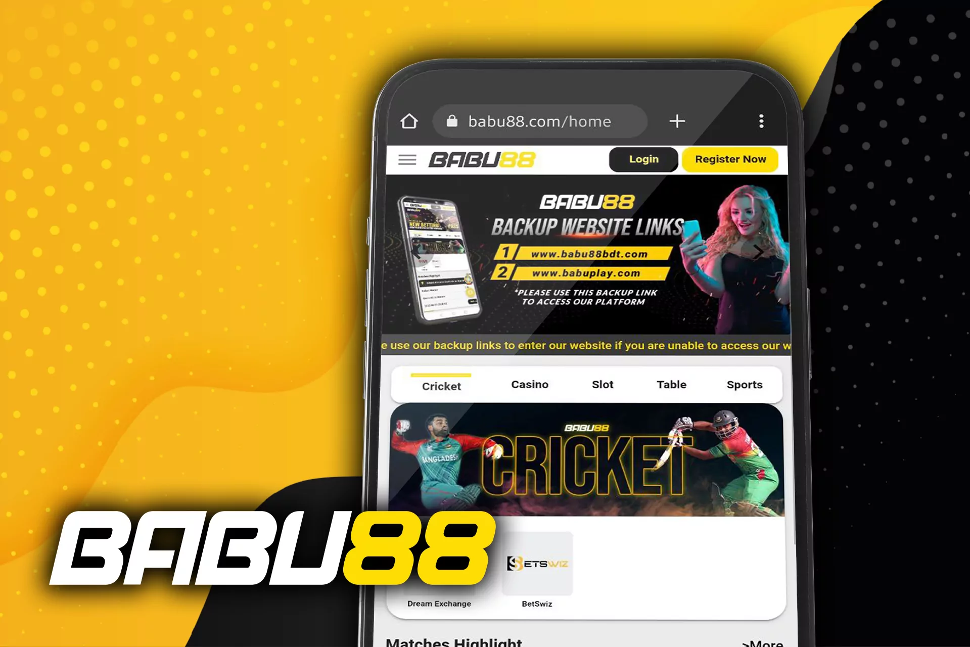 You can also use the browser version of the site instead of the Babu88 app.