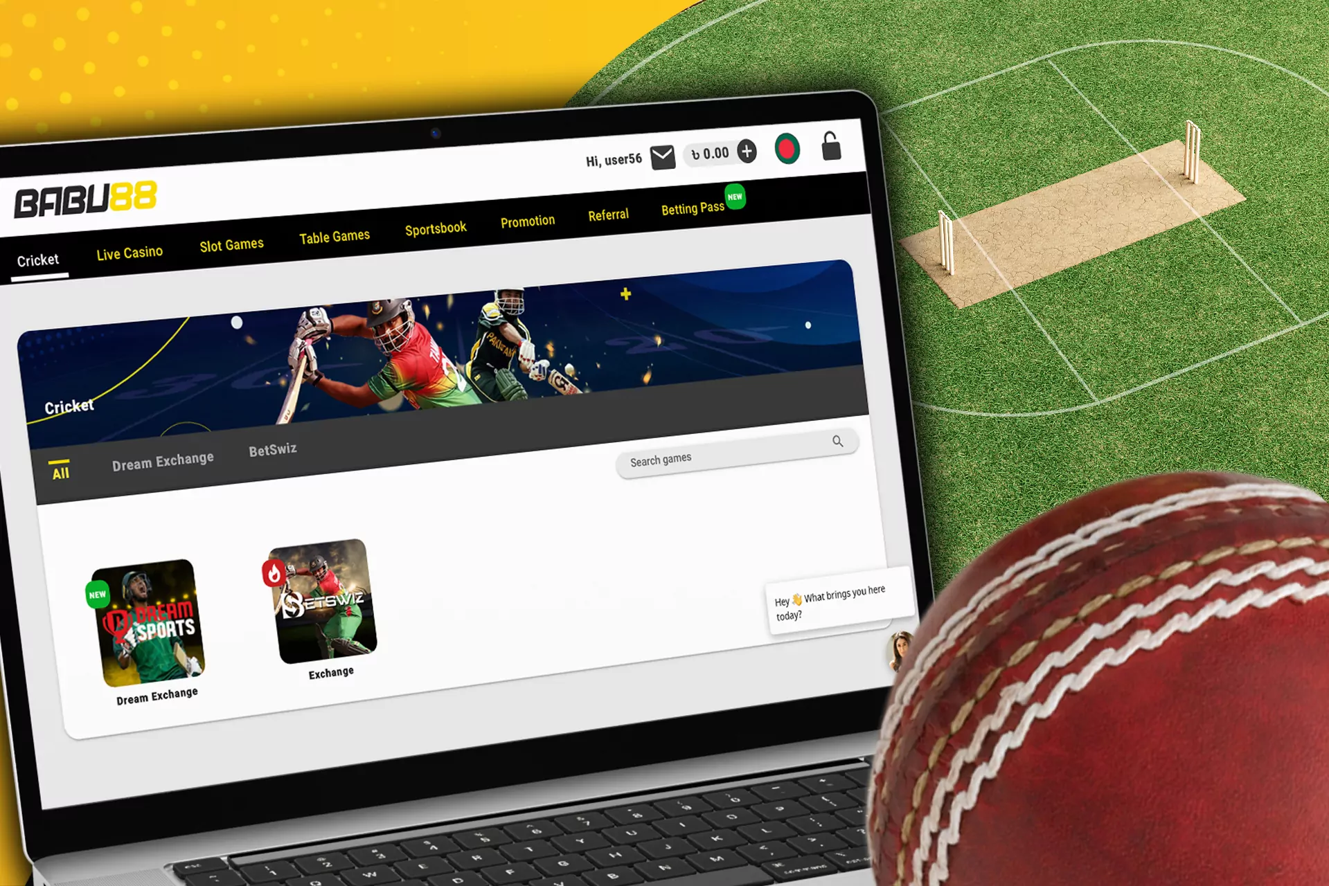 Babu88 has one of the largest cricket betting sections in Bangladesh.