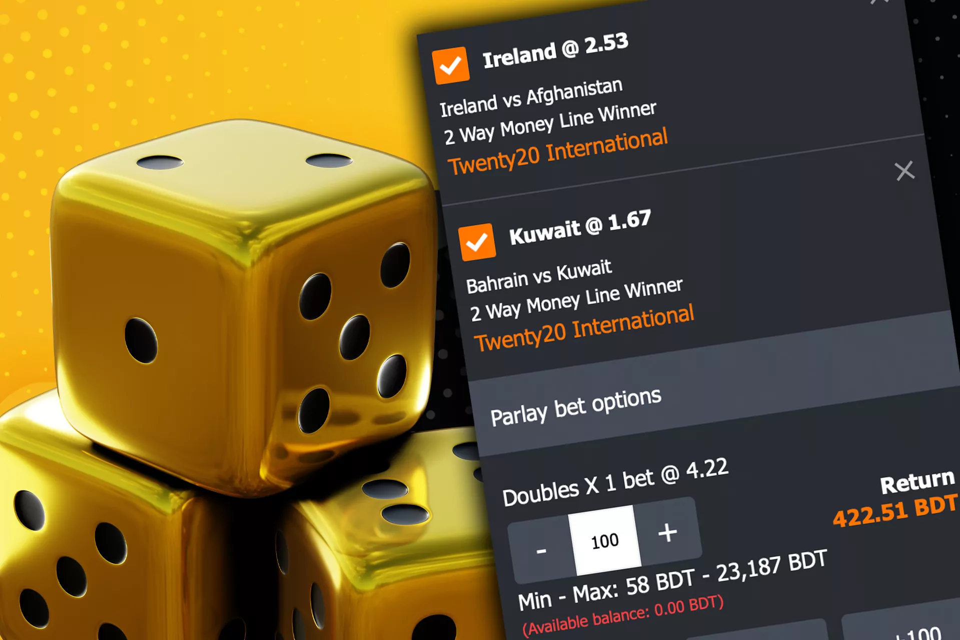 Express bets can help you win more money from different events.