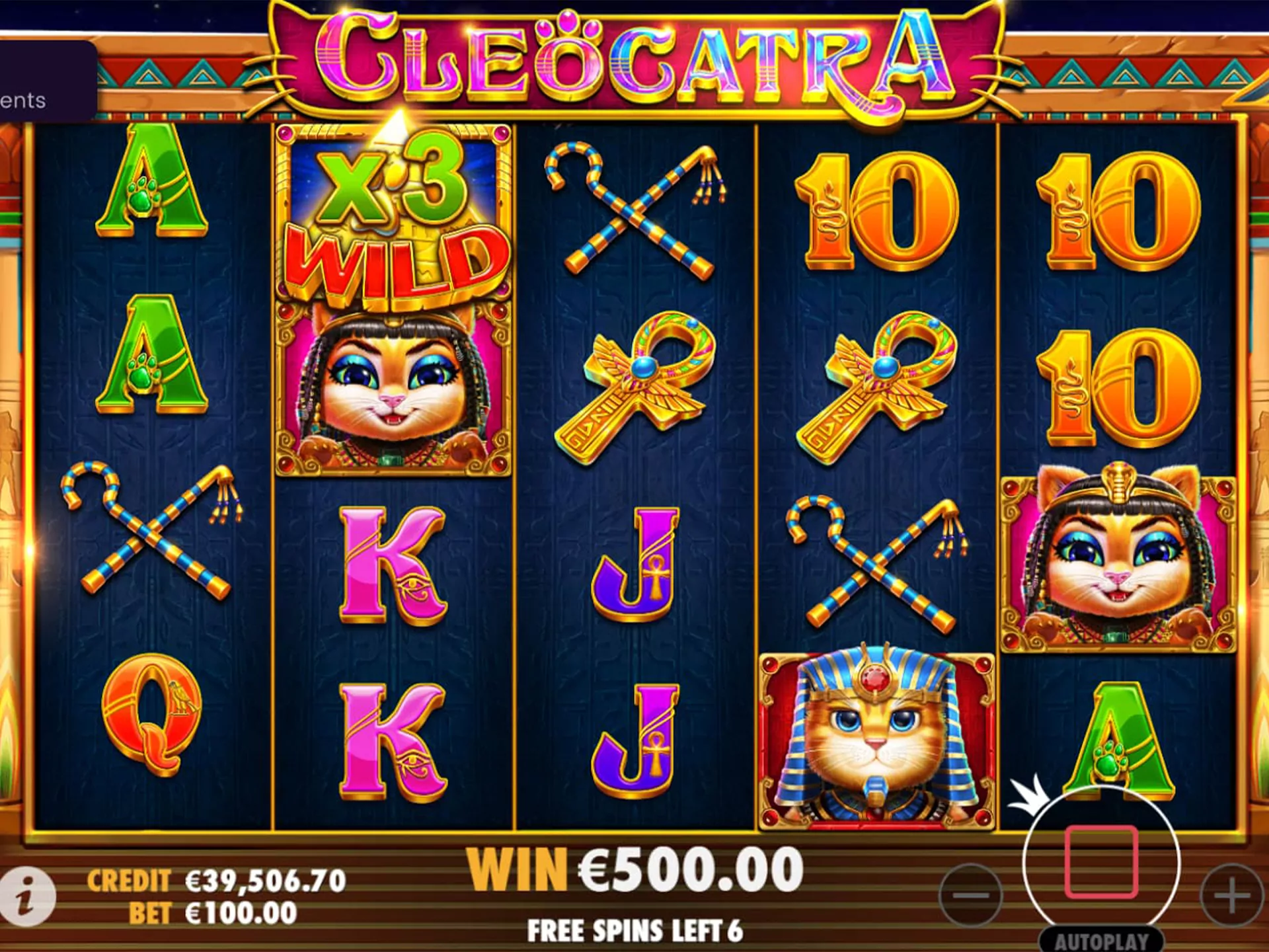 Cleocatra slot.