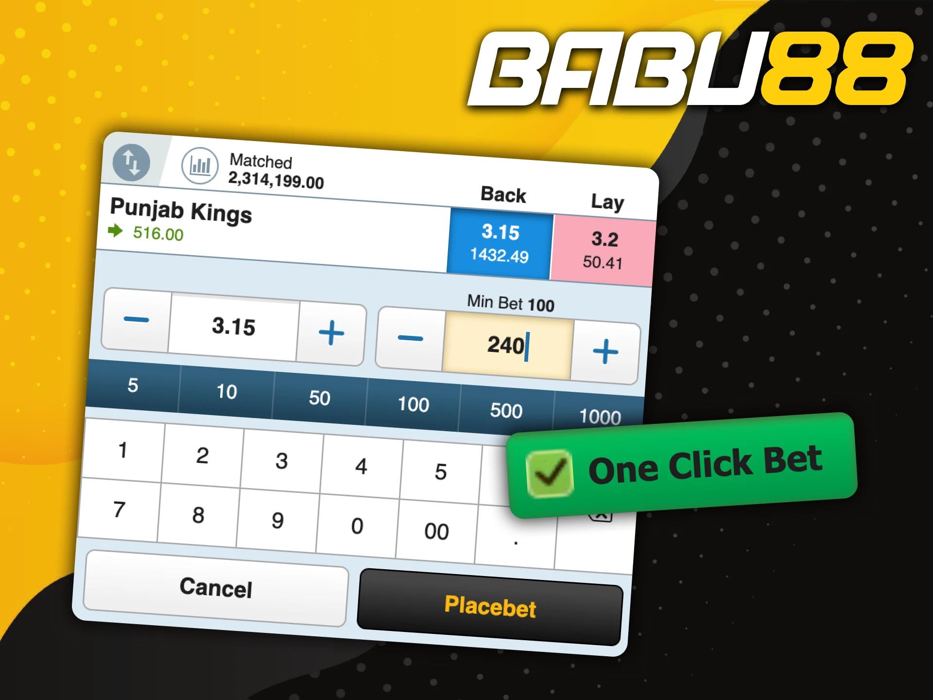 Express bets can help you win more money from different Babu88 events.