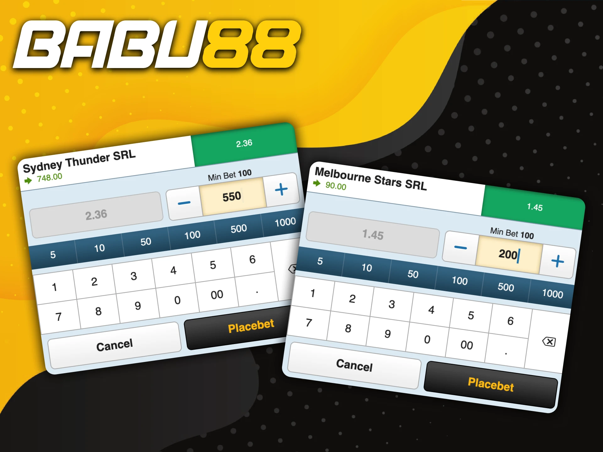 Place single bets if you are new to betting at Babu88.